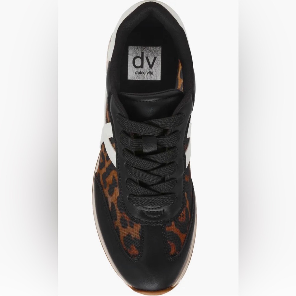 DV by Dolce Vita Leopard and Black Sneakers - Picture 5 of 8